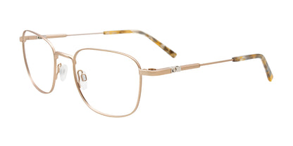 EasyClip EC636 Eyeglasses with Clip-on Sunglasses Soft Gold