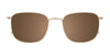 EasyClip EC636 Eyeglasses with Clip-on Sunglasses | Size 51 / Blue