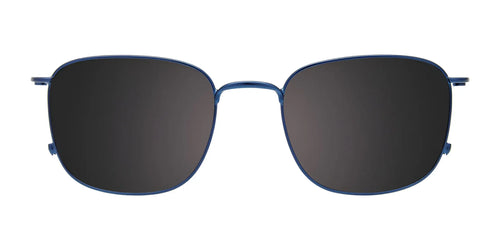 EasyClip EC636 Eyeglasses with Clip-on Sunglasses / Size 51 / Blue