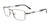 EasyClip EC638 Eyeglasses with Clip-on Sunglasses | Size 50 / Steel
