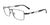 EasyClip EC638 Eyeglasses with Clip-on Sunglasses | Size 50 / Black & Steel