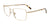 EasyClip EC639 Eyeglasses with Clip-on Sunglasses | Size 54 / Gold