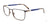 EasyClip EC641 Eyeglasses with Clip-on Sunglasses | Size 53 / Greyish Blue