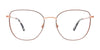 EasyClip EC643 Eyeglasses with Clip-on Sunglasses | Size 54 / Dark Brown
