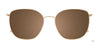 EasyClip EC643 Eyeglasses with Clip-on Sunglasses | Size 54 / Clip Only (Color №010)