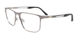 EasyClip EC644 Eyeglasses with Clip-on Sunglasses | Size 54