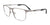 EasyClip EC644 Eyeglasses with Clip-on Sunglasses | Size 54 / Steel