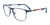 EasyClip EC644 Eyeglasses with Clip-on Sunglasses | Size 54 / Dark Blue