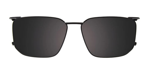 EasyClip EC644 Eyeglasses with Clip-on Sunglasses / Size 54 / Black
