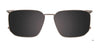 EasyClip EC644 Eyeglasses with Clip-on Sunglasses | Size 54 / Clip Only (Color №020)