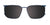 EasyClip EC644 Eyeglasses with Clip-on Sunglasses | Size 54 / Clip Only (Color №050)