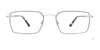 EasyClip EC645 Eyeglasses with Clip-on Sunglasses | Size 53 / Black & Silver