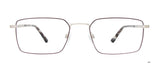 EasyClip EC645 Eyeglasses with Clip-on Sunglasses | Size 53