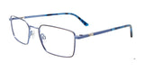 EasyClip EC645 Eyeglasses with Clip-on Sunglasses | Size 53