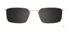 EasyClip EC645 Eyeglasses with Clip-on Sunglasses | Size 53 / Clip Only (Color №020)