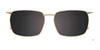 EasyClip EC646 Eyeglasses with Clip-on Sunglasses | Size 53 / Clip Only (Color №020)