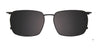 EasyClip EC646 Eyeglasses with Clip-on Sunglasses | Size 53 / Clip Only (Color №050)