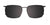 EasyClip EC646 Eyeglasses with Clip-on Sunglasses | Size 53 / Clip Only (Color №050)