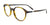 EasyClip EC647 Eyeglasses with Clip-on Sunglasses | Size 49 / Marble Brown & Blue
