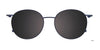 EasyClip EC647 Eyeglasses with Clip-on Sunglasses | Size 49 / Clip Only (Color №010)