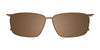 EasyClip EC648 Eyeglasses with Clip-on Sunglasses | Size 54 / Clip Only (Color №010)