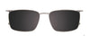 EasyClip EC648 Eyeglasses with Clip-on Sunglasses | Size 54 / Clip Only (Color №050)