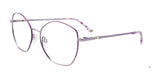 EasyClip EC650 Eyeglasses with Clip-on Sunglasses | Size 53