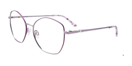 EasyClip EC650 Eyeglasses with Clip-on Sunglasses Light Purple & Purple