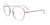 EasyClip EC650 Eyeglasses with Clip-on Sunglasses | Size 53 / Light Purple & Purple