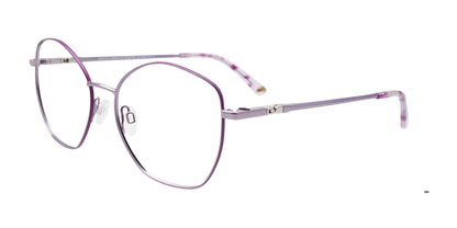 EasyClip EC650 Eyeglasses with Clip-on Sunglasses Light Purple & Purple
