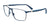 EasyClip EC652 Eyeglasses with Clip-on Sunglasses | Size 56 / Dark Blue & Light Blue