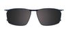 EasyClip EC652 Eyeglasses with Clip-on Sunglasses | Size 56 / Clip Only (Color №050)