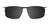 EasyClip EC652 Eyeglasses with Clip-on Sunglasses | Size 56 / Clip Only (Color №050)