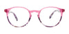 EasyClip EC656 Eyeglasses | Size 45 / Milky Purple & Tortoise