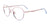 EasyClip EC657 Eyeglasses | Size 46 / Shiny Pink Gold & Blue Tortoise