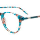 Teal & Brown