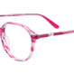 Transparent Bright Pink & Lilac