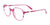 EasyClip EC659 Eyeglasses | Size 43 / Transparent Bright Pink & Lilac
