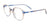 EasyClip EC659 Eyeglasses | Size 43 / Transparent Light Blue & Light Brown