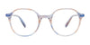 EasyClip EC659 Eyeglasses | Size 43 / Transparent Bright Pink & Lilac