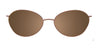 EasyClip EC660 Eyeglasses with Clip-on Sunglasses | Size 51 / Clip Only (Color №010)