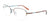 EasyClip EC661 Eyeglasses with Clip-on Sunglasses | Size 54 / Light Brown & Light Blue