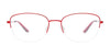 EasyClip EC661 Eyeglasses with Clip-on Sunglasses | Size 54 / Blue & Pink Gold