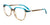 EasyClip EC663 Eyeglasses | Size 49 / Tr. Marble Brown & Tr. Turquoise