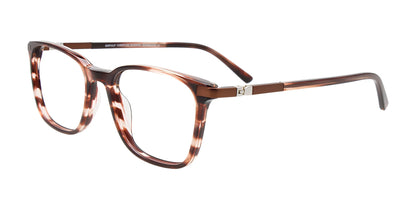 EasyClip EC664 Eyeglasses Transparent Marble Brown
