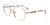 EasyClip EC665 Eyeglasses with Clip-on Sunglasses | Size 51 / Rose Gold/Rose Tortoise