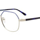Blue & Silver/Dark Blue Tortoise