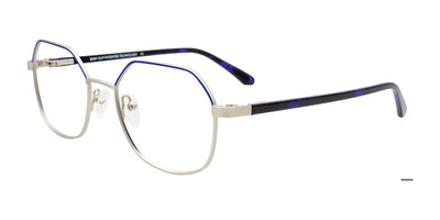 EasyClip EC665 Eyeglasses with Clip-on Sunglasses | Size 51