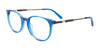 EasyClip EC667 Eyeglasses | Size 48 / Transparent Blue