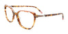 EasyClip EC669 Eyeglasses with Clip-on Sunglasses | Size 52 / Transparent Tortoise & Pink Transparent